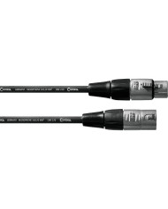 Cordial - Câble Microphone Fiches REAN Silver XLR m/f - 10 m