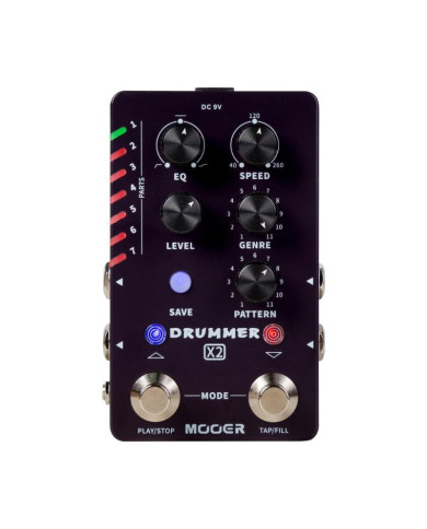 Mooer - Pédale Delay DrummerX2