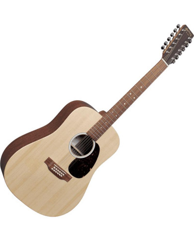 Martin - Guitare Folk Electroacoustique Dreadnought D-X2E 12 cordes