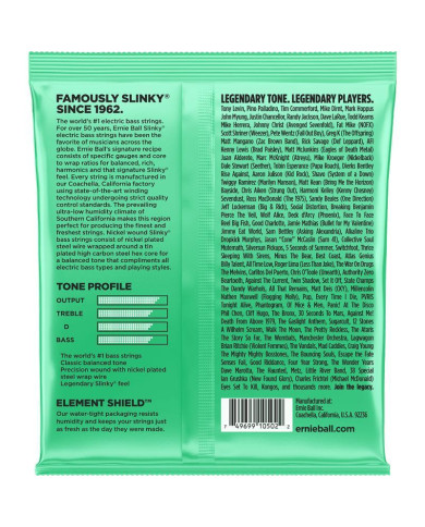 Ernie Ball - Jeux Cordes Basse Hyper slinky 40-60-80-100
