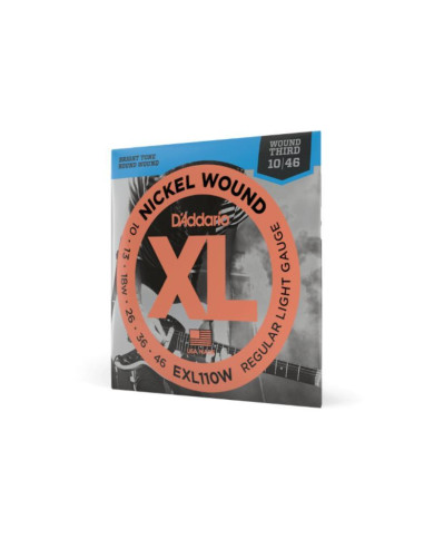 D'Addario - Jeux EXL110W Nickel