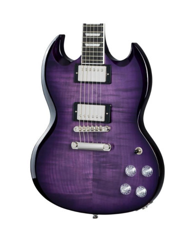 Epiphone - Guitare Electrique SG Modern Figured Purple Burst
