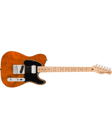 Squier - Guitare Electrique  Affinity Series™ Telecaster® FMT SH, touche en érable, pickguard noir, moka