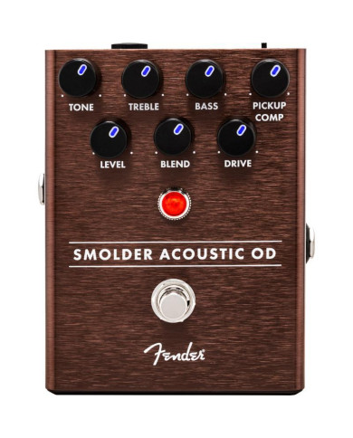 Fender - Pédale Overdrive acoustique Smolder®