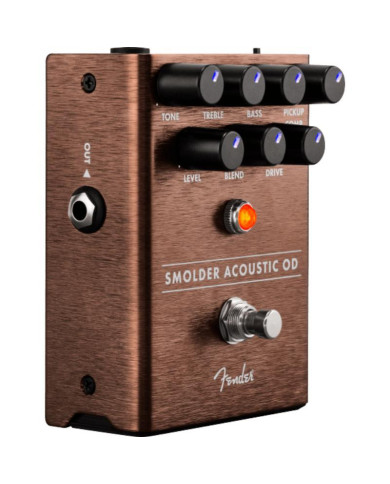 Fender - Pédale Overdrive acoustique Smolder®
