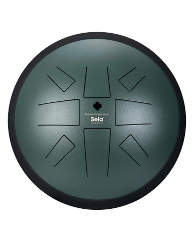 Sela Percussion - Tongue Drum Melody 25cm C Golden Dark Gate Green