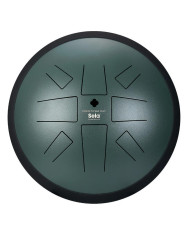 Sela Percussion - Tongue Drum Melody 25cm C Golden Dark Gate Green