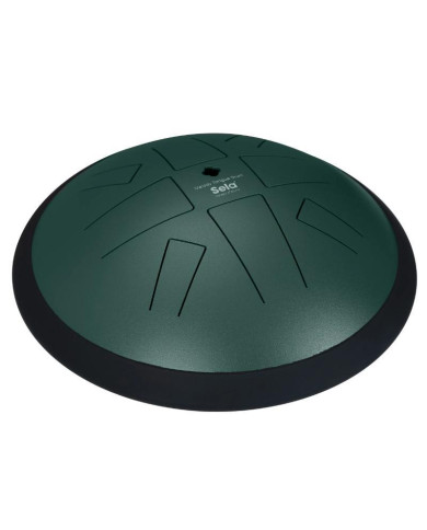 Sela Percussion - Tongue Drum Melody 25cm C Golden Dark Gate Green