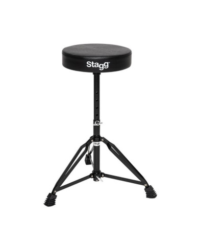 Stagg - Siège batterie noir double embase