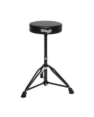 Stagg - Siège batterie noir double embase