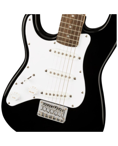 Squier - Guitare Electrique Mini Stratocaster Left, noir
