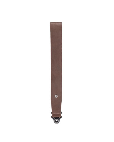 D'Addario - Sangle en cuir Comfort Auto Lock pour guitare, Marron