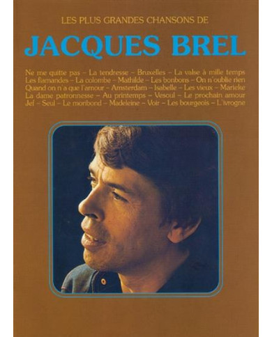 Plus Grandes Chansons BREL JACQUES