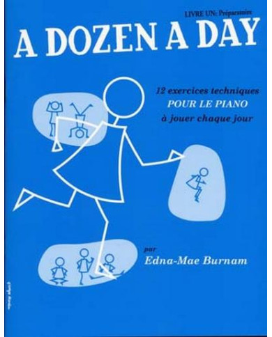 Dozen A Day Livre 1 En Francais – Bleu BURNAM EDNA MAE