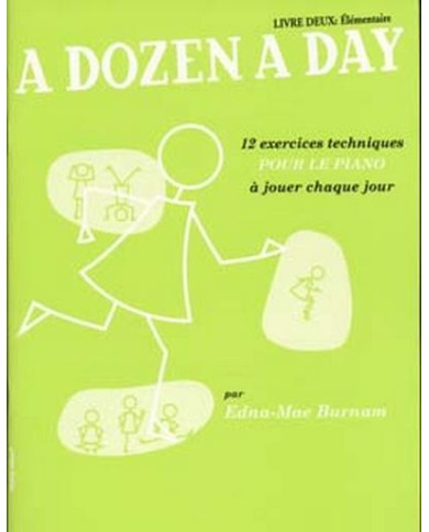Dozen A Day Livre 2 En Francais – Vert BURNAM EDNA MAE
