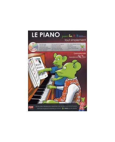 Le Piano Pour Les 5 – 8 Ans Tout Simplement ASTIE CHRISTOPHE