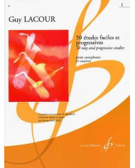 50 Etudes Faciles Et Progressives Vol.1 LACOUR GUY