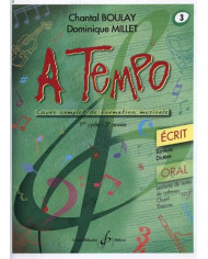 A Tempo – Partie Ecrite – Vol.3 BOULAY CHANTAL