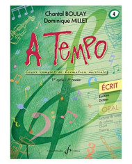 A Tempo – Partie Ecrite – Vol.4 BOULAY CHANTAL