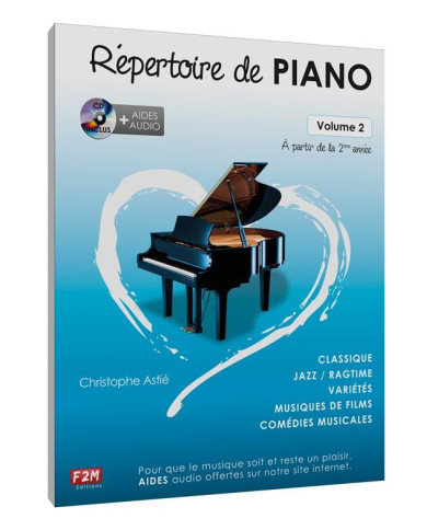 Répertoire De Piano… Vol.2 ASTIE CHRISTOPHE