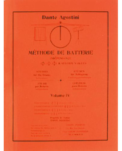 Méthode Vol.4 AGOSTINI DANTE