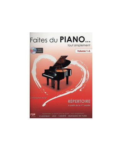 Faites Du Piano Vol.1 – A Répertoire 1Ere Année Dvd ASTIE CHRISTOPHE
