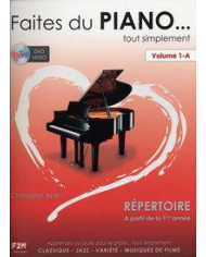Faites Du Piano Vol.1 – A Répertoire 1Ere Année Dvd ASTIE CHRISTOPHE