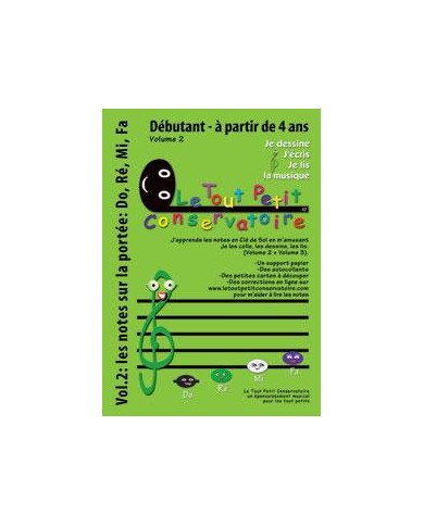 Méthode De Musique Avec Autocollants Vol.2