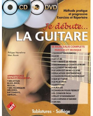 Je Débute La Guitare + Dvd HEUVELINE PHILIPPE / ROUVE MARC