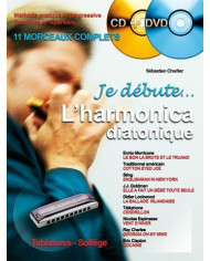 Je Débute L’Harmonica + Dvd CHARLIER SEBASTIEN