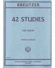 42 Studies KREUTZER RODOLPHE