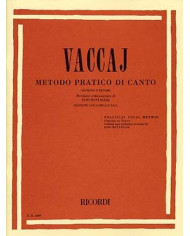 Metodo Pratico Di Canto – Soprano O Tenore Con VACCAI NICOLA