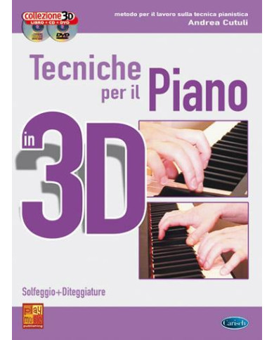 Tecniche Per Il Piano 3D+Dvd CUTULI ANDREA