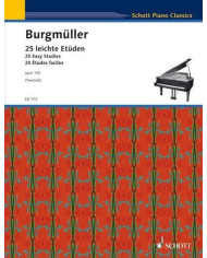 25 Studies Op. 100 BURGMULLER FRIEDRICH