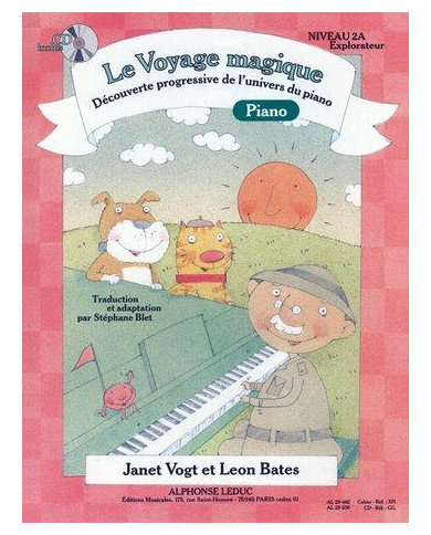 Voyage Magique Niveau 2A Explorateur – Cahier VOGT-BATES / BLET
