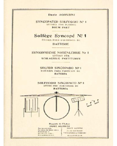 Solfège Syncope’ Vol.1 AGOSTINI DANTE