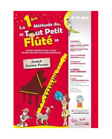 La Premiere Méthode Du Tout Petit Flûte SARRIEN PERRIER ANNICK