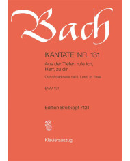 Kantate 131 Aus Der Tiefe Ruf BACH JOHANN SEBASTIAN