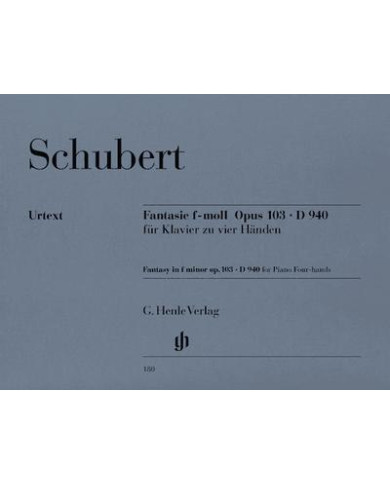 Fantasy F Minor Op. 103 D 940 SCHUBERT FRANZ