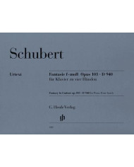 Fantasy F Minor Op. 103 D 940 SCHUBERT FRANZ