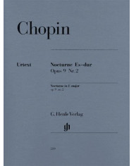 Nocturne E Flat Major Op. 9, 2 CHOPIN FREDERIC