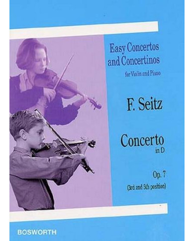 Seitz Concerto In D Op. 7 Violin/Piano SEITZ