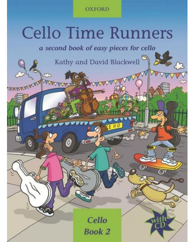 Cello Time Runners + Cd BLACKWELL KATHY / DAVID