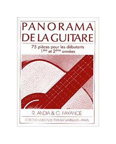 Panorama De La Guitare 1 ANDIA-FAYANCE