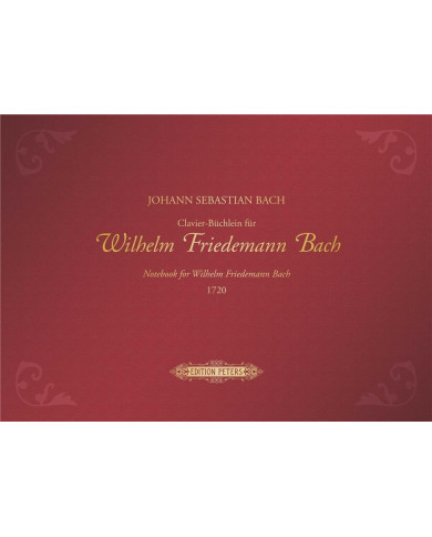 Notebook for Wilhelm Friedemann Bach 1720 BACH WILHELM FRIEDEMANN