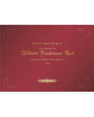 Notebook for Wilhelm Friedemann Bach 1720 BACH WILHELM FRIEDEMANN