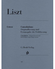 Consolations LISZT FRANZ