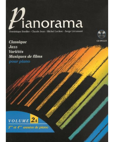 Pianorama Vol.2A BORDIER DOMINIQUE / JEAN CLAUDE LECLERC MICHEL / L