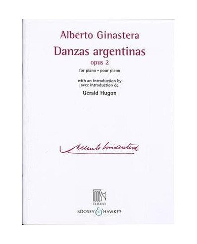 Danzas Argentinas Op. 2 GINASTERA ALBERTO