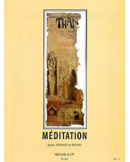 Thais Meditation Violon Et Piano MASSENET JULES